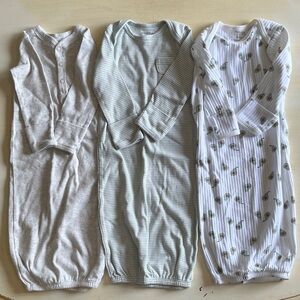 Newborn nightgowns